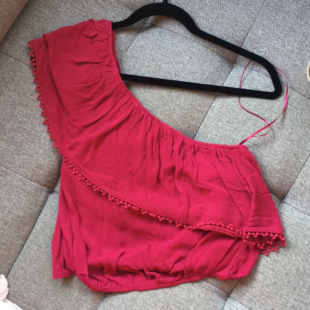One sleeve top
